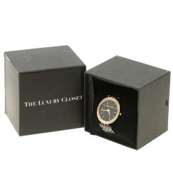 مملوكة مسبقًا ساعة ي د نسائية مايكل كورس دارسي MK3322 ستانلس ستيل كريستال سوداء 39 مم