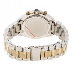 Pre Owned ساعة يد نسائية مايكل كروس MK5974 برادشو ستانلس ستيل لونين بيضاء فضية 37 مم