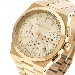 مملوكة مسبقًا Michael Kors Gold Plated Stainless Steel Channing MK5926 Women's Wristwatch 38 mm