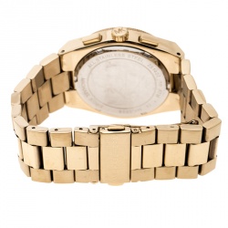 مملوكة مسبقًا Michael Kors Gold Plated Stainless Steel Channing MK5926 Women's Wristwatch 38 mm