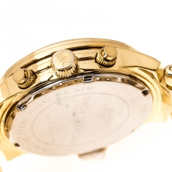 مملوكة مسبقًا  ساعة يد نسائية مايكل كورس رانواي تويست MK3131 ستانلس ستيل مطلي ذهب 37 مم