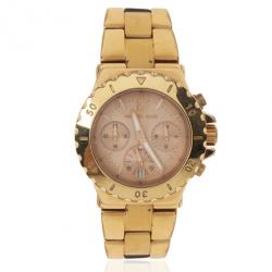 مملوكة مسبقًا Michael Kors Gold Plated Womens Watch 36 MM