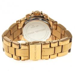 مملوكة مسبقًا Michael Kors Gold Plated Womens Watch 36 MM