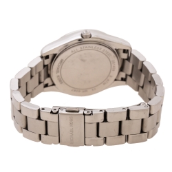 مملوكة مسبقًا Michael Kors Silver Stainless Steel Colette MK6067 Women's Wristwatch 33 mm