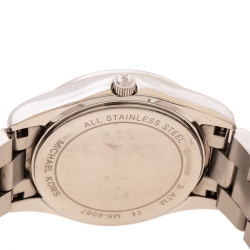 مملوكة مسبقًا Michael Kors Silver Stainless Steel Colette MK6067 Women's Wristwatch 33 mm