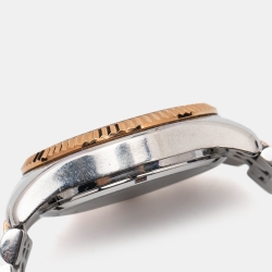 Michael Kors Silver Tri-Tone Stainless Steel Lexington MK5735 Women's Wristwatch 38 mm