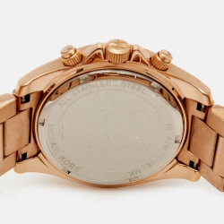 Michael Kors Rose Gold Tone Stainless Steel Blair Chronograph MK5263 Women's Wristwatch 39 mm