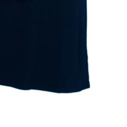 MICHAEL Michael Kors Navy Drawstring Detail Dress S
