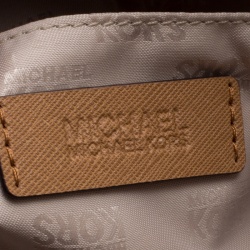 مملوكة مسبقًا Michael Michael Kors Brown Signature Coated Canvas Tote