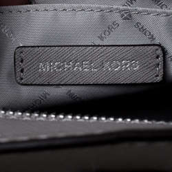 Pre Owned MICHAEL Michael Kors Grey Saffiano Leather Large Selma Tote