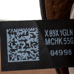 Pre Owned حقيبة مايكل مايكل كورس جيت سيت جلد بني