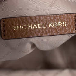 Pre Owned حقيبة مايكل مايكل كورس جيت سيت جلد بني