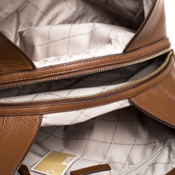 Pre Owned حقيبة مايكل مايكل كورس جيت سيت جلد بني