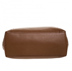 Pre Owned حقيبة مايكل مايكل كورس جيت سيت جلد بني