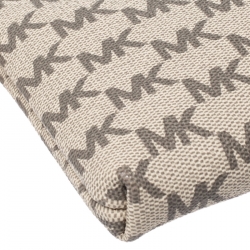 MICHAEL Michael Kors Beige/Tan Signature Coated Canvas and Leather Belt Bag