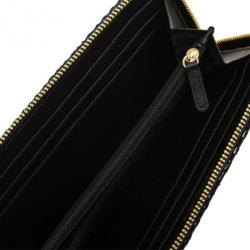 MICHAEL Michael Kors Moxley Python Continental Zip Around Leather Wallet