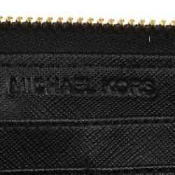 MICHAEL Michael Kors Moxley Python Continental Zip Around Leather Wallet