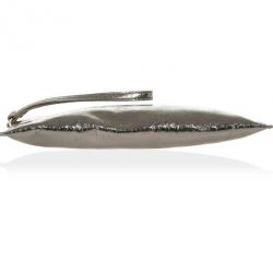 مملوكة مسبقًا MICHAEL Michael Kors Large Jet Set Crinkled Metallic Clutch