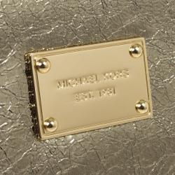 مملوكة مسبقًا MICHAEL Michael Kors Bronze Large Clutch Bag