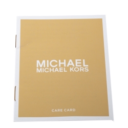 Pre Owned MICHAEL Michael Kors Brown Coated Canvas Jet Set Chain Shoulder Bag