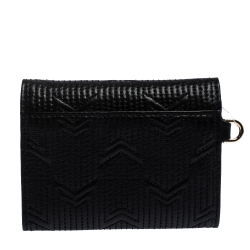 Pre Owned MICHAEL Michael Kors Black Leather Whitney Chain Wallet