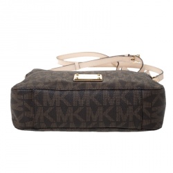 Michael Michael Kors PVC Large Jet Set Travel Messenger Bag