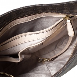 Michael Michael Kors PVC Large Jet Set Travel Messenger Bag