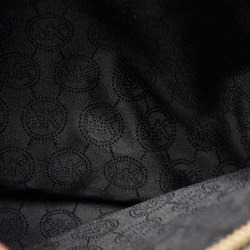 Pre Owned MICHAEL Michael Kors Black Leather Sutton Tote