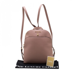 MICHAEL Michael Kors Blush Pink Leather Adele Backpack