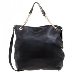 مملوكة مسبقًا حقيبة كتف مايكل كورس جلد أسود