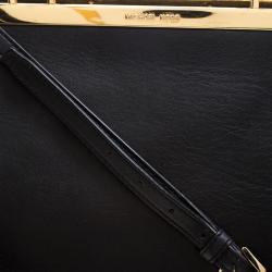 Pre Owned حقيبة مايكل كورس جلد أسود