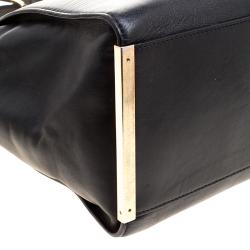 Pre Owned حقيبة مايكل كورس جلد أسود