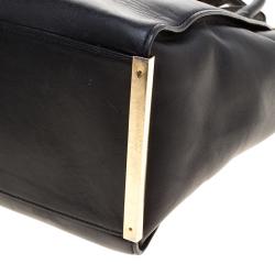 Pre Owned حقيبة مايكل كورس جلد أسود