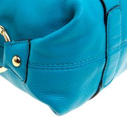 مملوكة مسبقًا حقيبة كتف مايكل كورس جلد تركواز