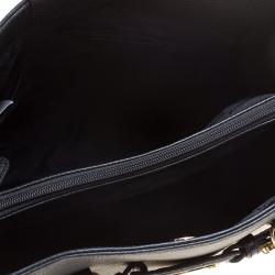 Pre Owned حقيبة يد مايكل كورس ايست ساوث هيميلتون جلد سوداء