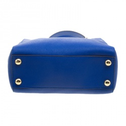 مملوكة مسبقًا Michael Michael Kors Blue Leather Cynthia Crossbody Bag