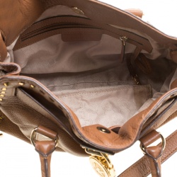 Pre Owned حقيبة مايكل مايكل كروس هاميلتون ايست/ ويست جلد بنية