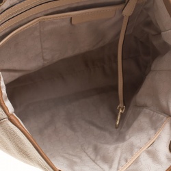 Pre Owned حقيبة يد مايك ل مايكل كرس جت ست جلد بنية