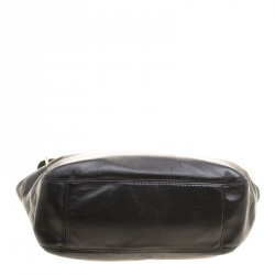 Pre Owned MICHAEL Michael Kors Black Leather Shoulder Bag