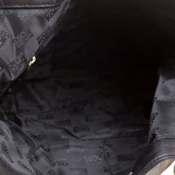 Pre Owned MICHAEL Michael Kors Black Leather Shoulder Bag