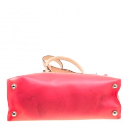 Pre Owned حقيبة يد مايكل كورس هاميلتون PVC حمراء كاندي