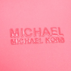 Pre Owned حقيبة يد مايكل كورس هاميلتون PVC حمراء كاندي