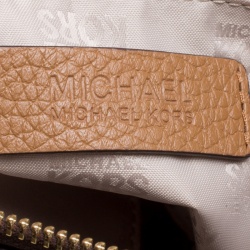 مملوكة مسبقًا Michael Kors Brown Signature Coated Canvas and Leather Fulton Hobo