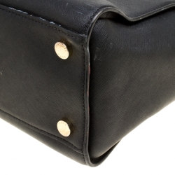 Pre Owned حقيبة يد مايكل كورس سيلما متوسطة جلد سافيانو برتقالية