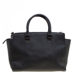 Pre Owned حقيبة يد مايكل كورس سيلما متوسطة جلد سافيانو برتقالية