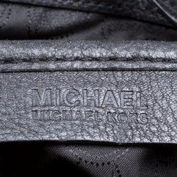 Pre Owned Michael Michael Kors Black Leather Ciara Tote