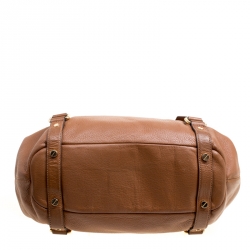 Pre Owned حقيبة مايكل مايكل كورس بيدفورد جلد بني