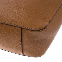 مملوكة مسبقًا حقيبة كروس مايكل مايكل كورس جلد بنية