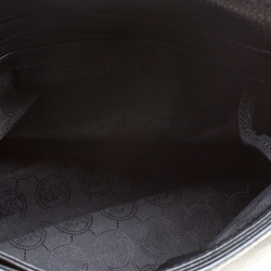 Pre Owned Michael Michael Kors Black Leather Bedford Top Handle Bag