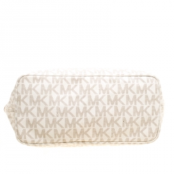 Pre Owned حقيبة يد مايكل كورس جتست تنقيط بولكا بيضاء/ سوداء